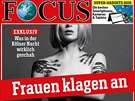 Ilustrace k silvestrovské noci násilí na obálce německého magazínu Focus.