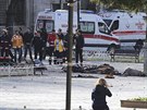 Centrem Istanbulu otásla exploze (12. ledna 2016)