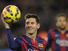 Lionel Messi v dresu Barcelony