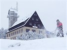 Rozhledna Královka - jeden z turistických magnet Jizerských hor.