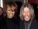 Iman a David Bowie (New York, 5. února 2001)