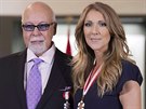 René Angélil a jeho manelka Céline Dion (Quebec, 26. ervence 2013)