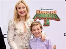 Kate Hudsonová a její synové Bingham Hawn Bellamy a Ryder Robinson (Los...