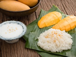 Mango sticky rice podle Sofie Smith, fkuchaky Caf Buddha Balbnova
