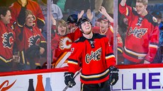 Sam Bennett, vycházející hv�zda v zámo�ské NHL. Kdysi se mu smáli, �e nemá sílu, te� je op�vovaný
