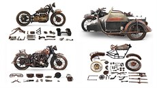 Aukce objevených motocykl Brough Superior probhne 24 dubna.