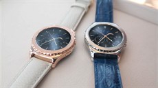 Gear S2 Classic v luxusním provedení na veletrhu CES v Las Vegas