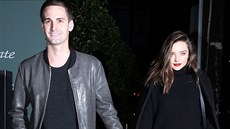 Topmodelka Miranda Kerrová a její pítel Evan Spiegel, nejmladí miliardá a...