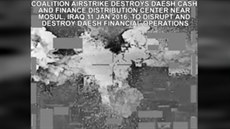 Koaliční síly vedené USA zničily finanční distribuční centrum Islámského státu...