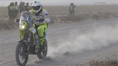 Ondej Klymiw na trati Rallye Dakar 2016