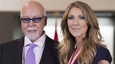 René Angélil a jeho manelka Céline Dion (Quebec, 26. ervence 2013)