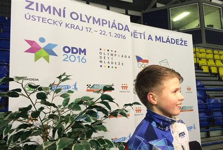 TALENT. trnáctiletý Matyá Blohradský vyhrál na Olympiád dtí a mládee 2016...
