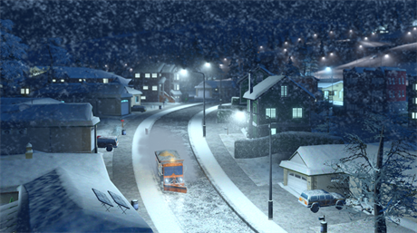 Cities: Skylines Snowfall