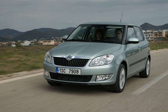 Faceliftovaná koda Fabia