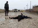 Bojovníci Syrské svobodné armády bojují nedaleko Aleppa s Islámským státem (18....