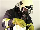 Velké cvičení záchranářů na téma požár karlovarského hotelu Thermal.