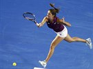 Nmecká tenistka Julia Görgesová hraje o postup do 3. kola Australian Open...