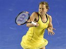 BUM! eská tenistka Barbora Strýcová hraje 3. kolo Australian Open.