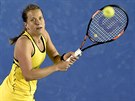 eská tenistka Barbora Strýcová hraje 3. kolo Australian Open.