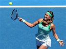 Bloruská tenistka Viktoria Azarenková hraje v osmifinále Australian Open.