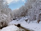 Cesta ze Samariny do horského stediska Vasilitsa