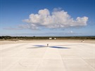 Pistávací plocha pro rakety spolenosti SpaceX na Florid.