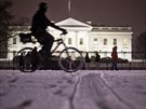 Sníh napadl ve Washingtonu u ve stedu, zapíinil dopravní zácpy (22. ledna...