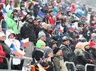 Atmosféra v Novém Mst na Morav na závodech Svtového poháru v bhu na lyích