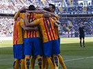 Radost fotbalist Barcelony na hiti Málagy