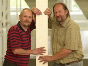 Společníci Martin Hutař (vpravo) a Karel Matěj založili společnost Pro-Bio v...