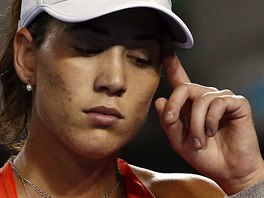 panlsk tenistka Garbin Muguruzaov prohrla na Australian Open se Strcovou.