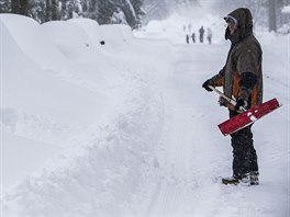 Východ USA postihla obí snhová boue (24. ledna 2016).