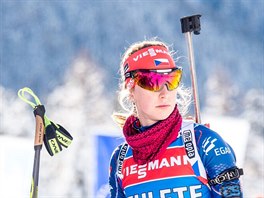 Jessica Jislov na stelnici v italsk Anterselv