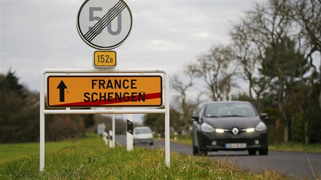 Lucemburská vesnice Schengen, kdy byla v roce 1985 podepsána evropská dohoda o...