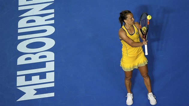 esk tenistka Barbora Strcov je na Australian Open ve 4. kole.