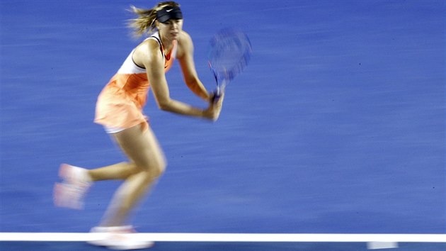 Rusk tenistka Maria arapovov hraje v osmifinle Australian Open.