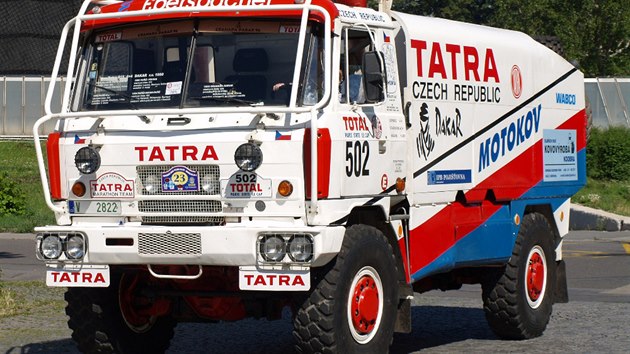 Tatru 815 Dakar, kterou zvodil Karel Loprais v roce 1991