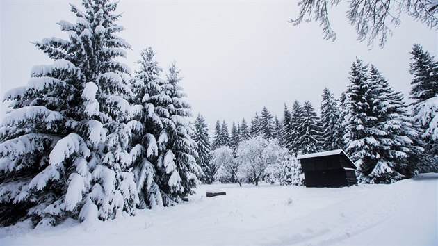 Louka Carvnka, na kter v minulosti stvala nejvy hjovna ve stednch Brdech. Krom zchtralho vojenskho bunkru Jordn mohou turist nov navtvit napklad i zmeek Ti trubky i zceninu Valdek.