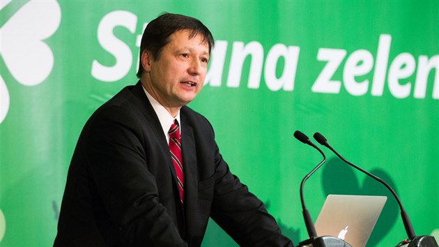 Kandidát na předsedu Strany zelených Petr Štěpánek