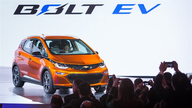 Pedstaven Chevroletu Bolt na autosalonu v Detroitu