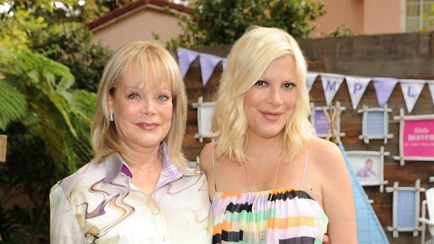 Candy Spellingov a jej dcera Tori (Los Angeles, 18. jna 2012)