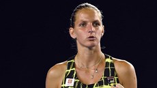 JO! Karolína Plíková se raduje z postupu do 3. kola tenisového Australian Open.