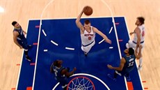 Pi draftu na nj fanouci bueli. Te je Porzingis milákem New Yorku