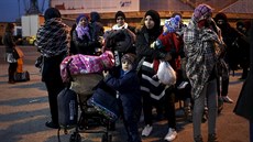 Do ecka stále picházejí stovky migrant (27. ledna 2016)