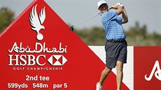 LEGENDA V KRAASECH. Ernie Els ped turnajem European Tour v Abú Zabí ihned...