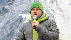 Frýdecko-místecký horolezec Libor Uher p�i zahájení p�ede�lého ro�níku...