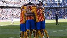 Radost fotbalist Barcelony na hiti Málagy