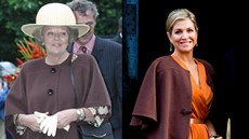 Bývalá nizozemská královna Beatrix a její snacha, nyn�j�í královna Máxima