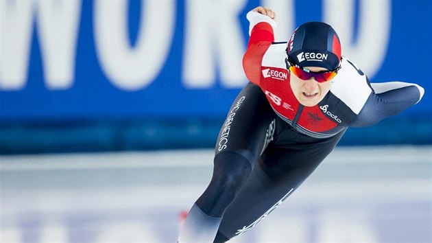 Martina Sblkov na patnctisetmetrov trati ve Stavangeru.