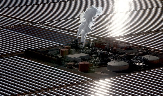 Největší solární elektrárna na světě se nachází u marockého města Ouarzazate.